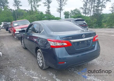 2014 Nissan Sentra S из США, поврежденный, VIN 3N1AB7AP3EY237178